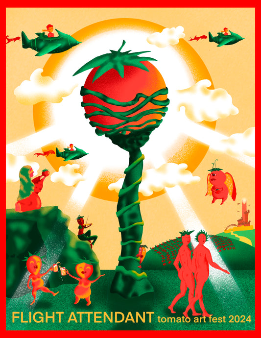 Tomato Art Fest Poster Digital Download